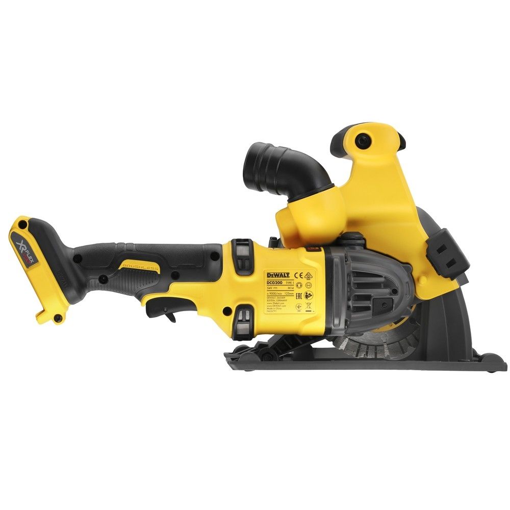 Аккумуляторный бесщеточный штроборез DEWALT FLEXVOLT DCG200NT, 54 В