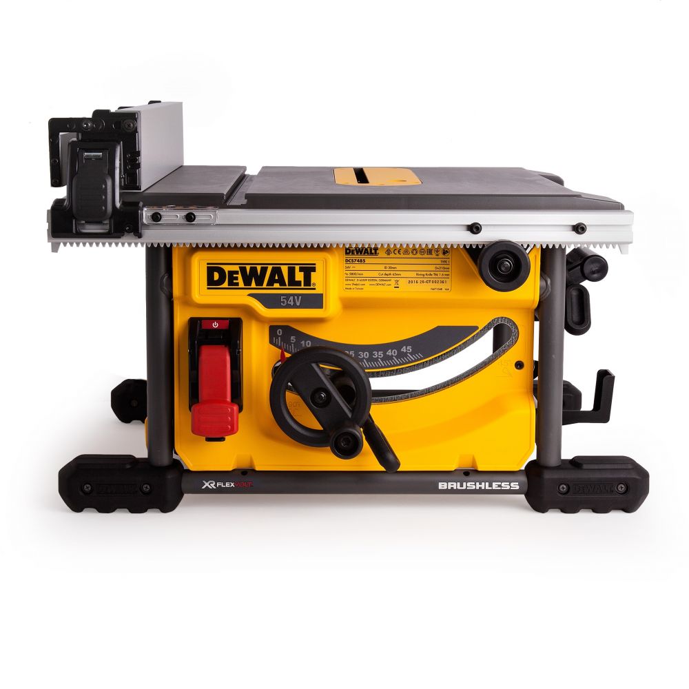Аккумуляторная настольная пила DEWALT FLEXVOLT DCS7485N, 54 В, XR