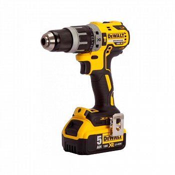 Аккумуляторная ударная дрель-шуруповерт DEWALT DCD796P2, 460 Вт, 18 В, XR
