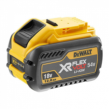 Аккумулятор DEWALT FLEXVOLT DCB548, 18В, 12Ач / 54В, 4Ач