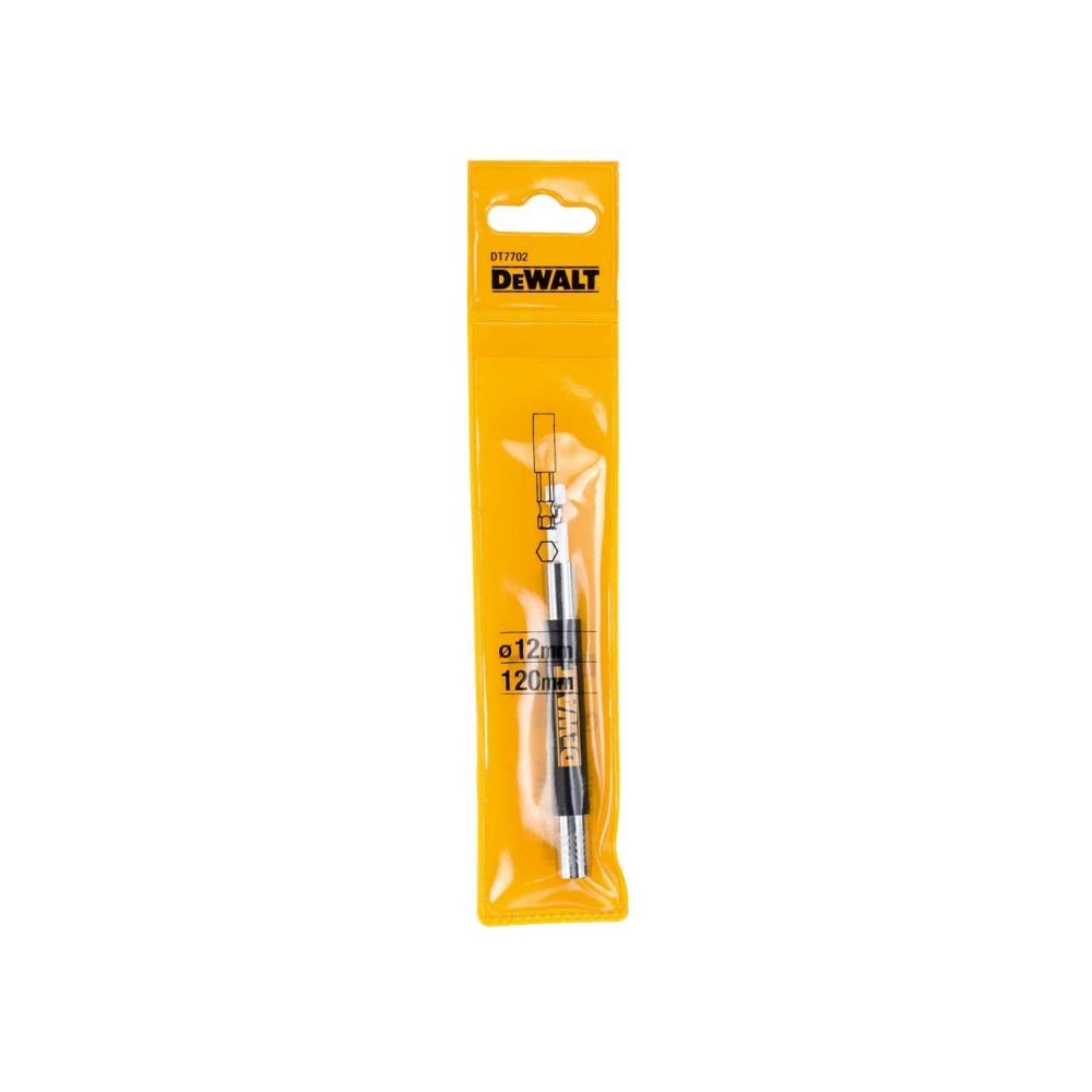 Держатель ¼” магнитный с направл. 120мм DEWALT DT7702-QZ