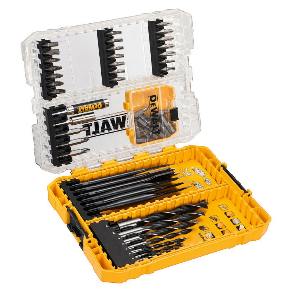 Набор оснастки по дереву DeWALT DT70768-QZ, TSTAK Medium 57 шт