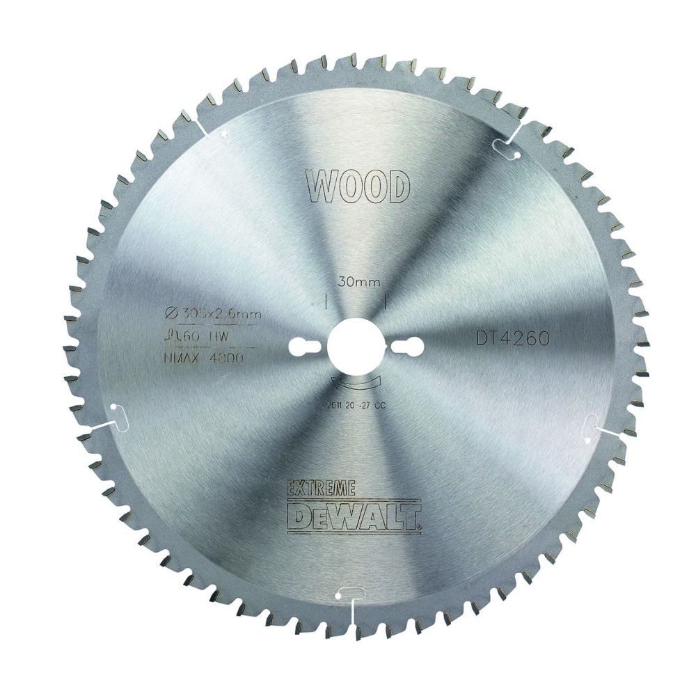 Пильный диск DEWALT EXTREME WORKSHOP DT4260, 305/30 мм.