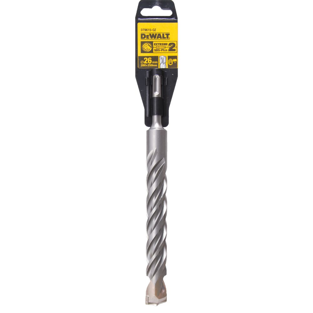 Бур DEWALT EXTREME DT9615, SDS-Plus, 26 x 250 x 200