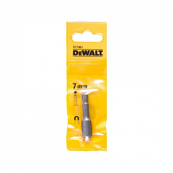 Торцевой ключ DEWALT DT7401, 1/4 дюйма, №7 x 50 мм, магнитный
