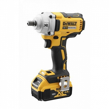Аккумуляторный компактный импульсный гайковерт DEWALT DCF894P2, 18В, 5 Ач, кейс