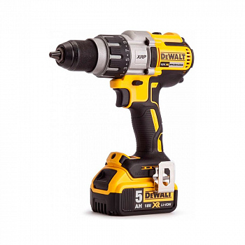 Аккумуляторная дрель-шуруповерт DEWALT DCD991P2, 18В, 95Нм, 2х5.0Ач