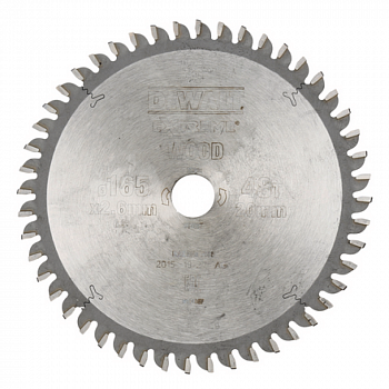 Пильный диск DEWALT EXTREME WORKSHOP DT4087, 165/20 мм.