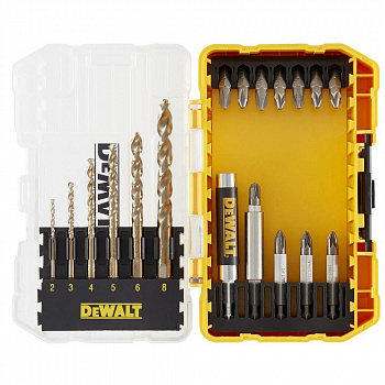 Набор сверл и бит (19 шт.) Extreme DEWALT DT70711