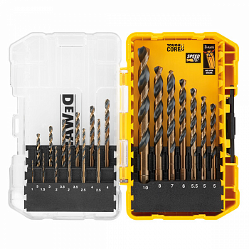 Набор сверл по металлу DEWALT DT70728 19 шт.