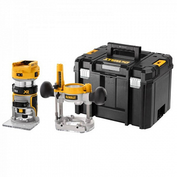 Аккумуляторный комбинированный фрезер DeWALT DCW604N, без Акб и ЗУ, с кейсом TSTAK, DCW604NT