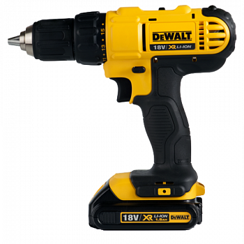 Аккумуляторная безударная дрель-шуруповерт DEWALT DCD771S2, кейс, 18В, 2 АКБ 1.5 Ач, ЗУ